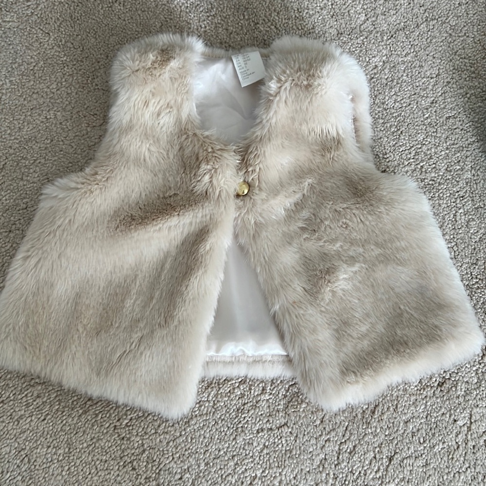 H&M fur vest